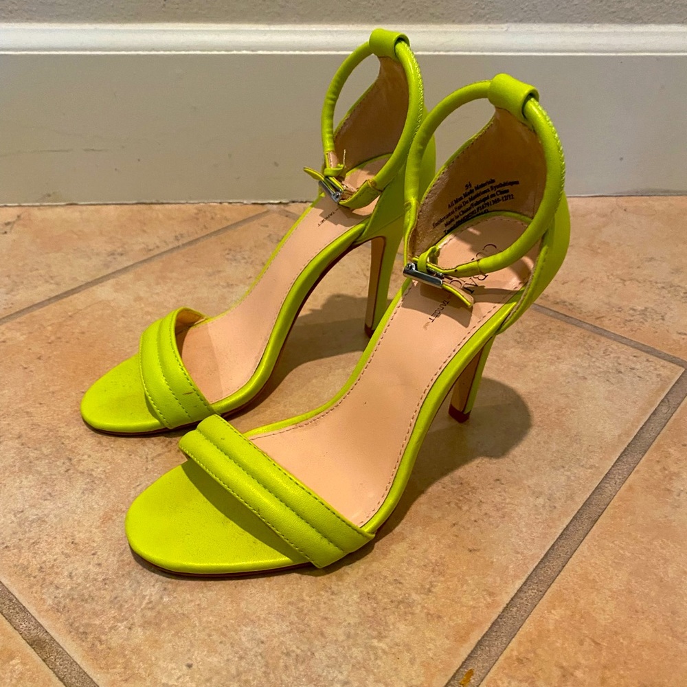 Prabal Gurung for Target heels - citrine, size 6